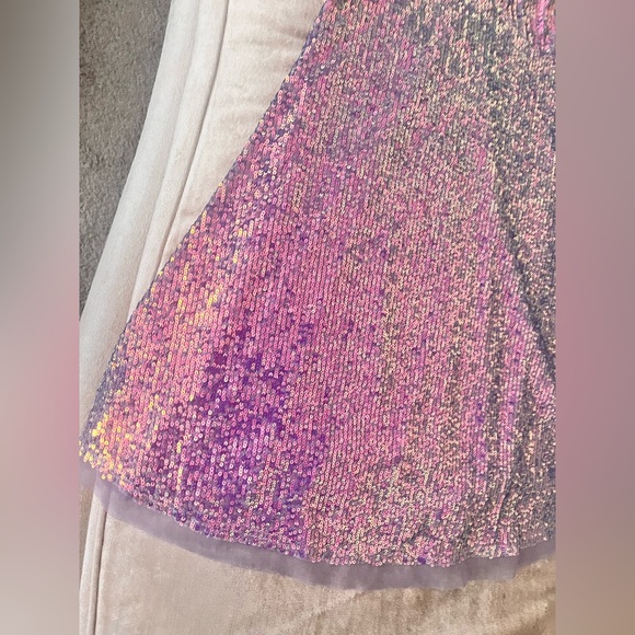 Free People Intimately Gold Rush Mini Sequin Dress Size S Petite NYE - Picture 14 of 15